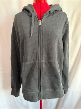 Amazon Essentials Women's Full-Zip Hoodie - Dark Gray MM216